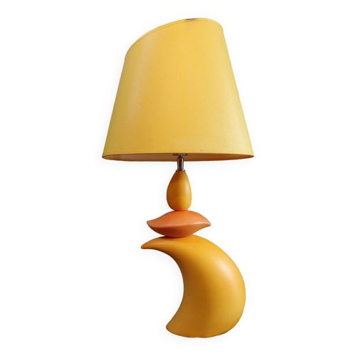 Lampe Galet Drimmer 1980 Orange