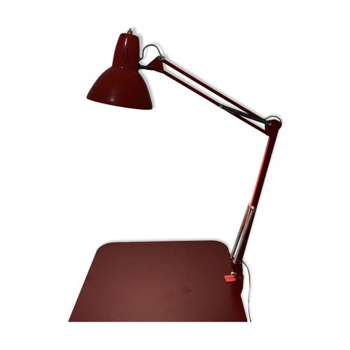 Lampe Daposatelier Ou Architecte Vintage 70 S Orange