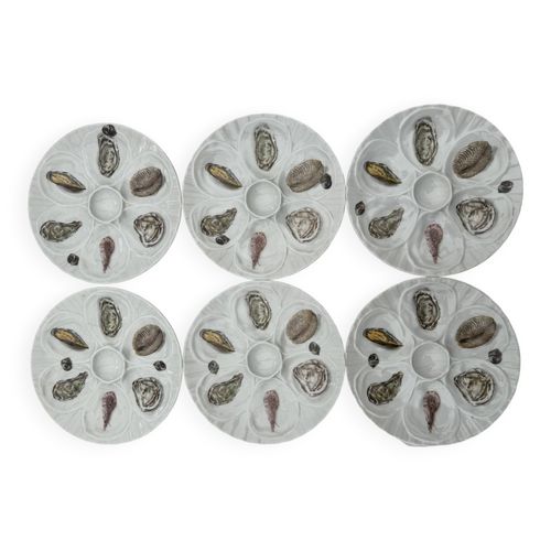 Set De 6 Assiettes  Hutres En Porcelaine  Laposhirondelle Mehun S Yvre Blanc