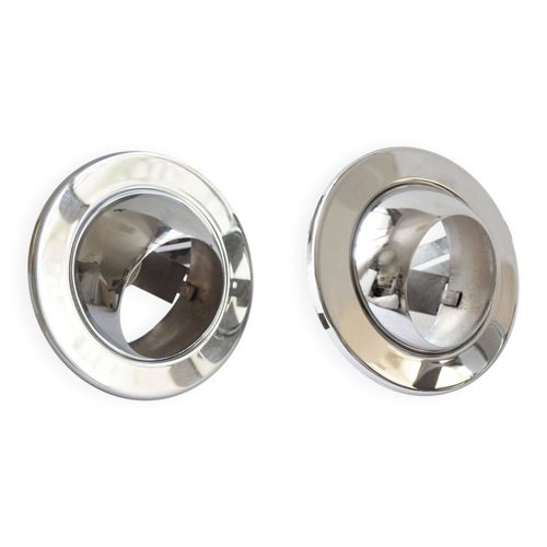 Paire De Spots Chroms Targetti Argent