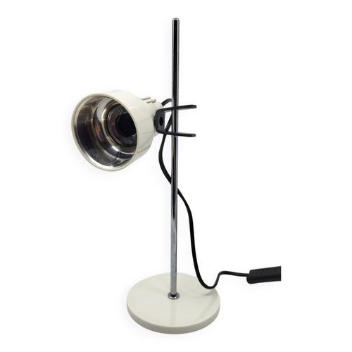 Lampe  Poser Rglable Signe Cgm Blanche 197080  Space Age Mid Century Vintage Blanc