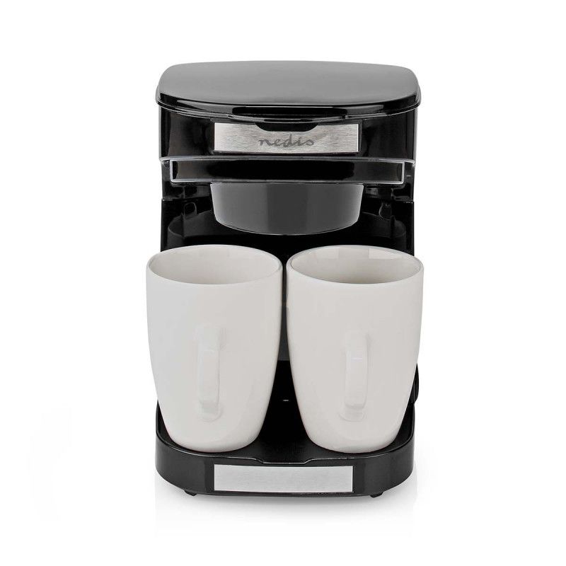 NEDIS Cafetière 2 Tasses à Filtre 450W