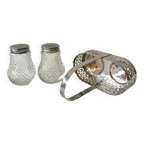 Duo Salire Et Poivrire Argent