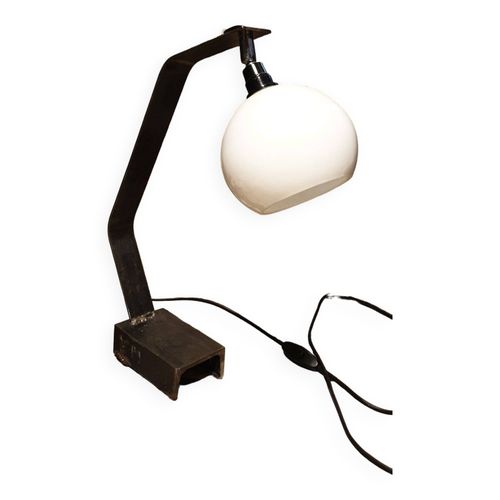 Lampe  Poser Loft Industriel Argent