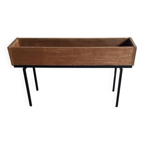Jardinire Sur Pieds Desprit Scandinave Ou Moderniste 1960 Bois