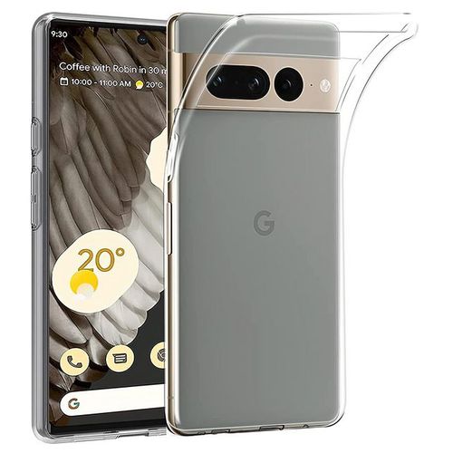 Coque Pour Google Pixel 7 Pro 5g - Housse Etui Silicone Gel Fine + Film Ecran - Transparent Tpu