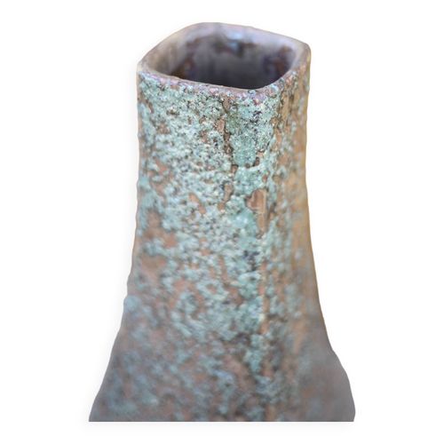 Vase cramique granit vase vintage collection fat lava vase crisp multicolore