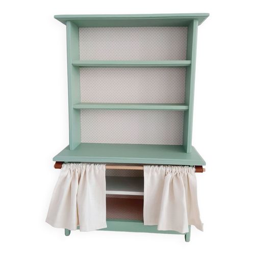 Buffet Vaisselier De Poupee Vert
