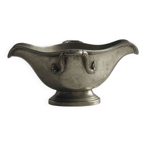 Saucire Ancienne En Mtal Argent Argent