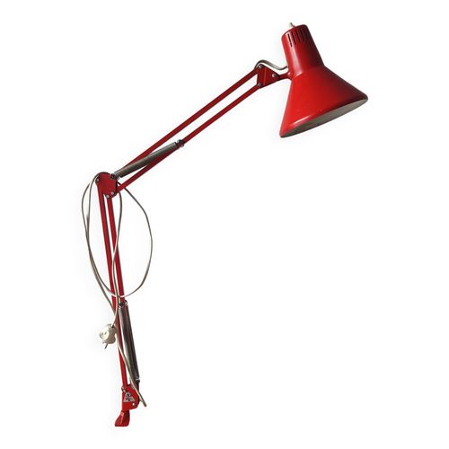 Lampe Architecte Articule Twist  T1 Rouge Rouge