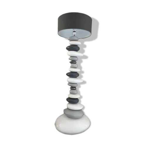 Lampe Galet Men Du Geante Francois Chatain Argent
