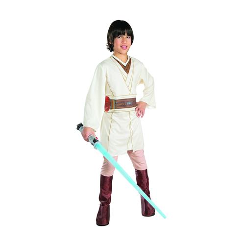 Déguisement Jedi Obi-Wan Kenobi Avec Sabre Laser Star Wars Enfant - Taille: 5 À 7 Ans (105 À 116 Cm)