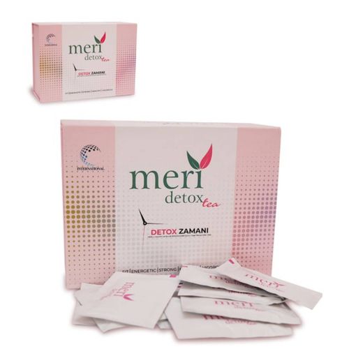 Meri Detox Tea Detox Tea 60 Pièces 1 Mois D'utilisation - Erke Spices Maigrir Naturellement  