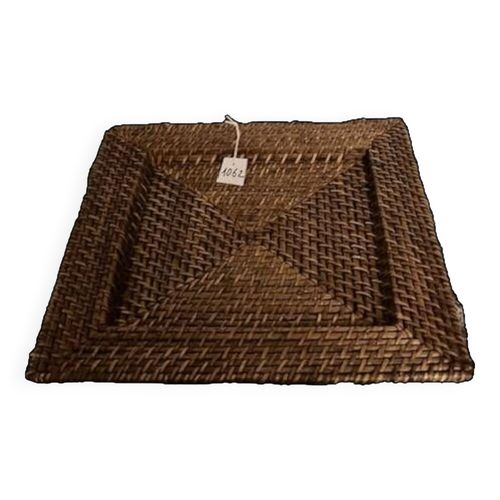 Plateau En Osier Marron