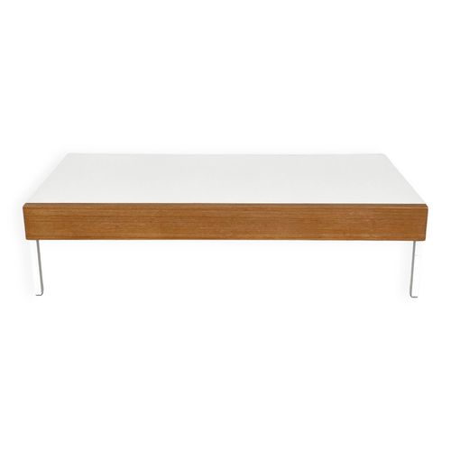 Console Basse Interlbke Vintage Blanc