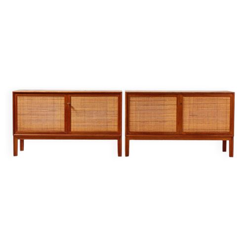 2x Buffets En Teck Du Milieu Du Sicle Alf Svensson Bois