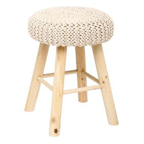 Tabouret "Suzette" 41cm Beige