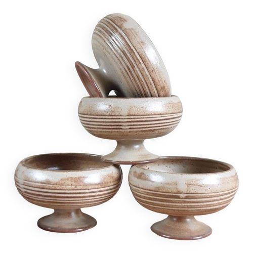 Ensemble De Coupe Vallauris Marron