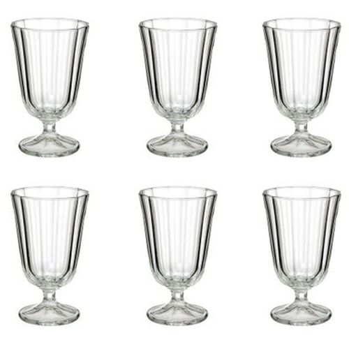 Lot De 6 Verres À Vin "Julia" 25cl Transparent