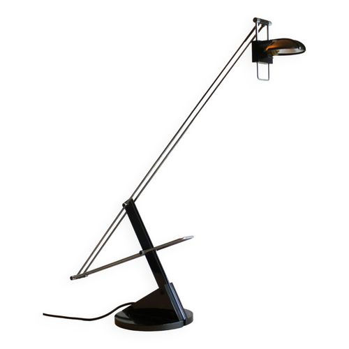 Lampe Articule Postmoderne Espagne Annes 80 Noir