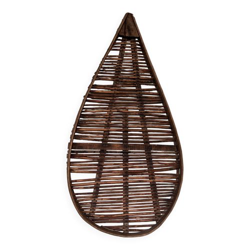 Grande Claie  Prunes Vintage Bois