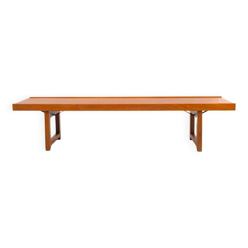 Banc Ou Table Basse Scandinave En Teck Bruksbo Bois