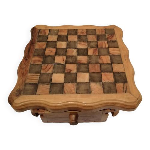 Jeu De Dame Ancien Bois