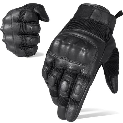 Couleur C56 Taille L Gants De Moto En Cuir Pour Hommes, Équipement De Protection Pour Motocross, Course D'enduro