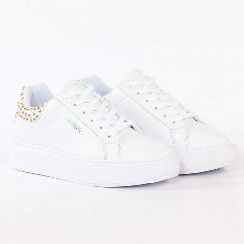 Basket Guess Hailia Femme Blanc - 37