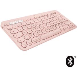 Clavier Bluetooth AZERTY iClever Mini Clavier ultra-mince pour iOS(Mac),  Windows, Android Smartphone PC Tablette - Blanc