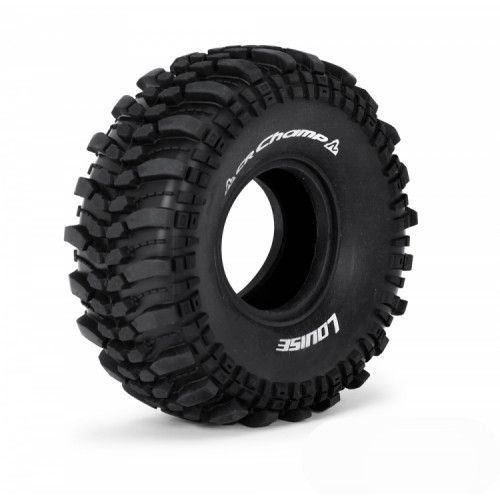 2 Pneus Crawler 1/10 Louise 1.9 Cr-Champ 3231vi-Louise