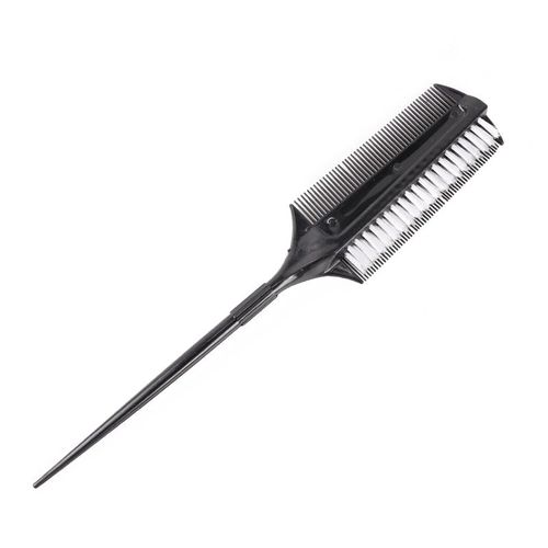 Brosse À Cheveux,Outils Parfaits Pour Embau,Coloration,Applicateur,Peigne À Huîtres Multifonctionnel De Qualité,1 Pièce - Type Black 