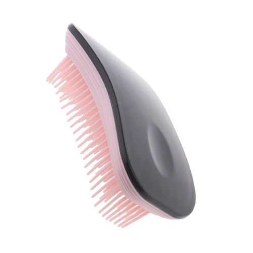 Brosse À Cheveux Pour Massage Du Cuir Chevelu,Peigne Pour Cheveux Secs - Type Black 