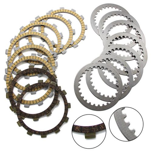 Plaque De Disque De Friction D'embrayage,Pour Yamaha Fz6 Fz6r Xj6 Xj6f Diversion F Xj6fa Abs Xj6n Xj6-N Nu Oem: 1 1 7