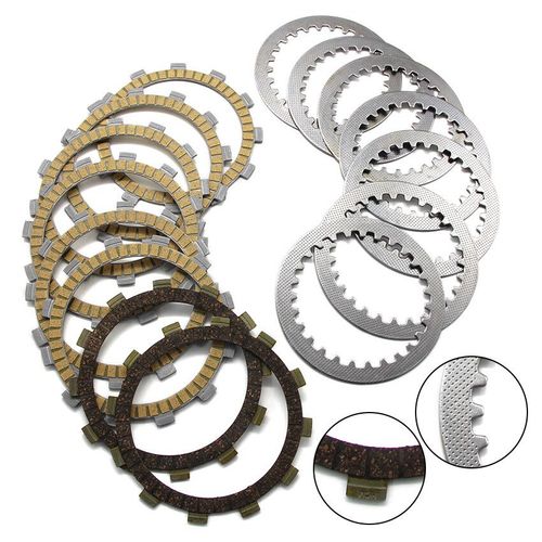Disques D'embrayage À Friction De Moto Pour Yamaha Fz6-N Na Fz6 Nu,Abs Nahg Nhgw Fz6-Sa2 S2 Oem:3j2-16324-00 7 2.0 4fn-16321-00 6