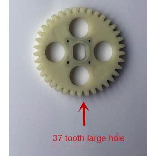 Engrenage De Pompe À Huile De Moto,37 Dents Simples,Grand Trou,Engrenage En Fer,Cric En Plastique,1 Pièce - Type 1pcs For #D