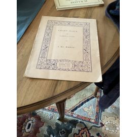 Chant Slave Pour Clarinette Et Piano J Ed Barrat