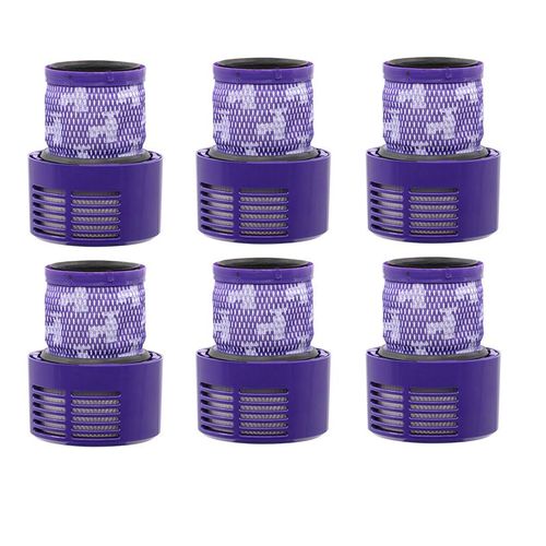 Moteur pour Dyson V10(US),Pièces de Rechange,Filtre HEPA,Aspirateur Robot,Accessoires pour la Maison - Type 6PCS FILTER