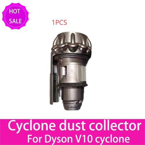 Collecteur de poussière cyclone pour Dyson v10,filtre HEPA d'origine,pièces d'aspirateur robot,accessoires de tête moteur,SV12 - Type Short in grey