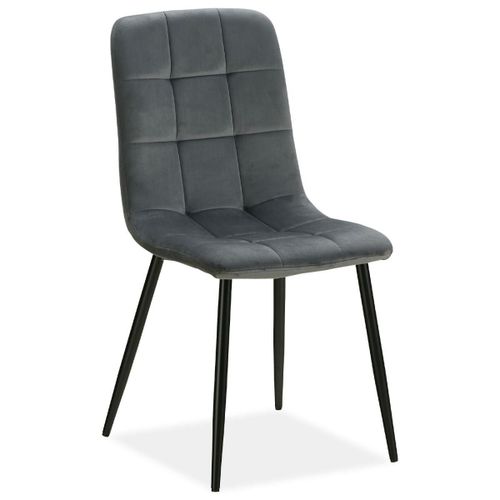 Chaise Salle Manger Gris Design Moderne