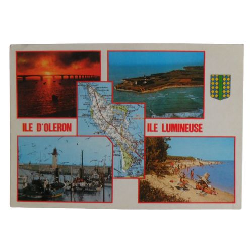 Cartes Postales Couleurs  321-Ile D'oleron (Ch.-Mme-17) Comme R52 Artaud Frères Editeurs Z.I. Rue De La Métallurgie 44470 Carquefou (Nantes) Tél. 40-30-26-56