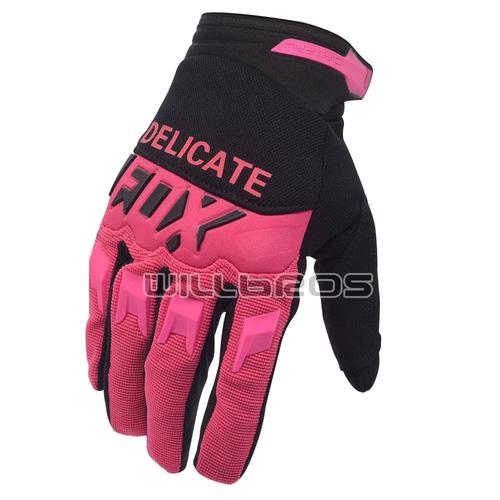 Couleur Noir Rose Taille Xl Gants De Motocross Mx Bmx Dh Dirt Bike, Guantes Moto Cross Atv Utv Enduro Air Mesh, Cyclisme Course Luvas