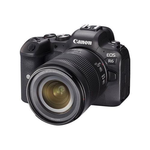 Canon EOS R6 - Appareil photo numérique - sans miroir - 20.1 MP - Cadre plein - 4K / 60 pi/s - 4.3x zoom optique objectif RF 24-105 mm F4-7.1 IS STM - Wi-Fi, Bluetooth - noir
