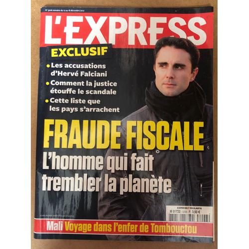 L'express Exclusif, Fraude Fiscale N 3206 Décembre 2012