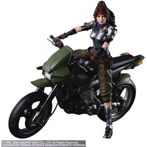 Square Enix - Final Fantasy Vii Remake Play Arts Kai Jessie & Motorcycle Action Figure Set [Collectables] Action Figure, Collectible