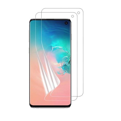 Lot 2 Films Protection Pour Samsung Galaxy S10e - Protecteur Ecran En Plastique Incurve Integral Anti Rayure Ultra Mince Phonillico©