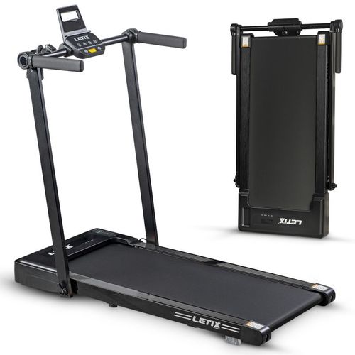 Tapis De Course Pliable Pro - 12 Km/H- 1500w -12 Programmes - Noir