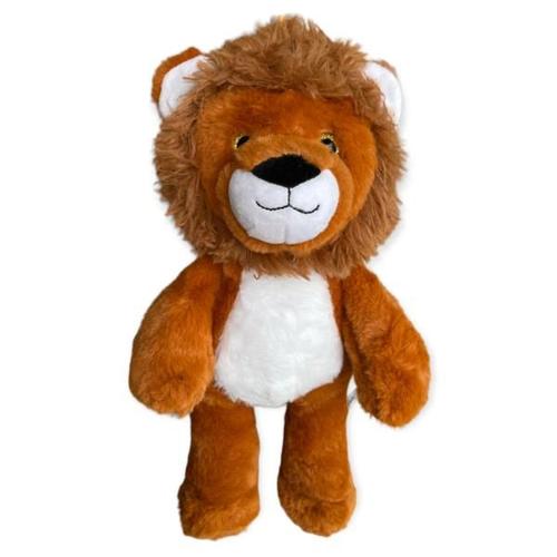 Peluche Zimba Le Lion, Marron/Roux, 42cm, Toucher Agréable Et Tout Doux, 100% Polyester