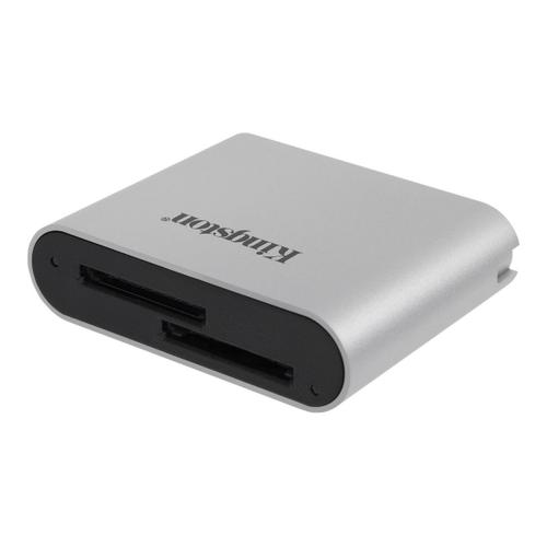 Kingston Workflow - Lecteur de carte (SDHC UHS-I, SDHC UHS-II, SDXC UHS-I, SDXC UHS-II) - USB-C 3.2 Gen 1