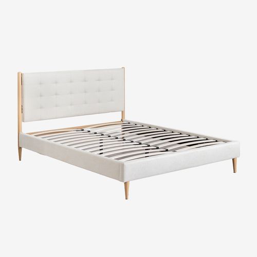Cama Samira Blanc Cassé
